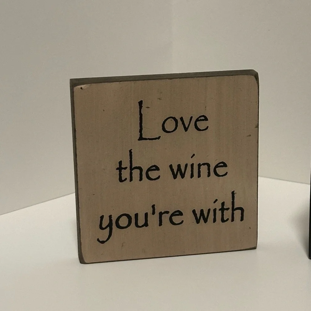 Decorative Wine Quote Signs